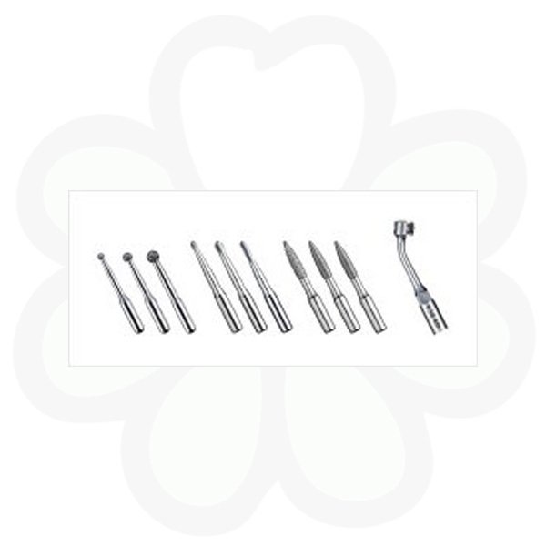 MI Starter Kit - набор для минимального вмешательства (V-держатель, ключ для замены насадки, 9 насадок)