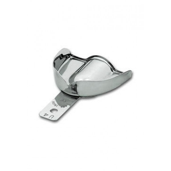 Ложка слепочная верхняя (M) без перфорации без бортиков, Asa Dental (Италия)