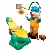 Valencia 03 M2 - детская стоматологическая установка с нижней подачей инструментов, под помпу | Runyes (Китай)