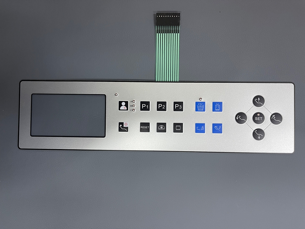 Наклейка панели управления стола врача Safety M1 н.п.