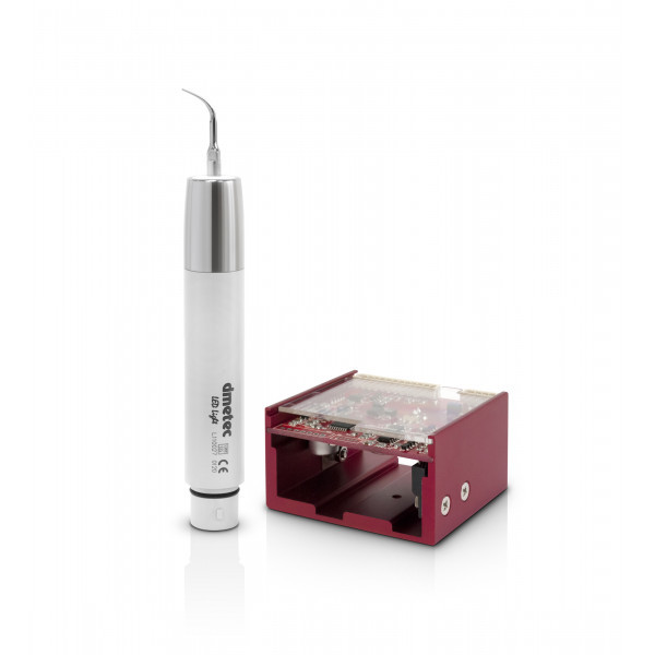 Cleanse S LED - встраиваемый пьезоэлектрический скалер с фиброоптикой, в комплекте с 3-мя насадками и наконечником