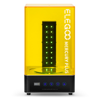 Полимеризационная камера (УФ-камера) и Мойка Elegoo Mercury Plus 2.0