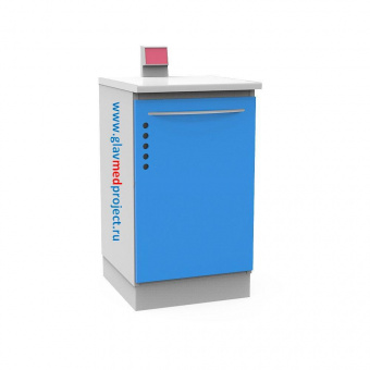 А-09Б  Модуль бактерицидный с лампой , с дверью и 5 полками., АБ Мед (Россия)