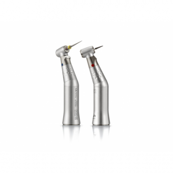 Набор наконечников с подсветкой: угловой наконечник CA 1:1 L и прямой наконечник PM 1:1 Micro-Series, Bien-Air (Швейцария)