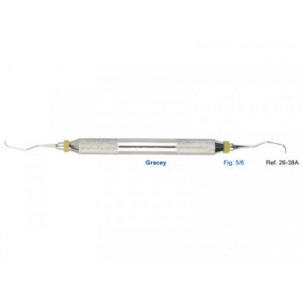 Кюрета парадонтологическая Gracey, форма 5/6, ручка CLASSIC, диаметр 10 мм