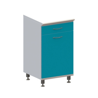 Т1 - тумба напольная на хромированных ножках, 1 выдвижной ящик | Виталия (Россия)