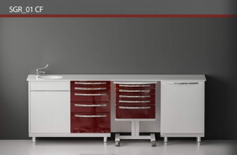 Комплект  мебели для стоматологического кабинета CF, Главмедпроект (Россия)