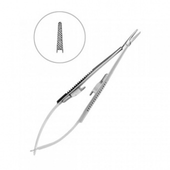 Иглодержатель хирургический Castroviejo, 14 см, HLW Dental Instruments (Германия)